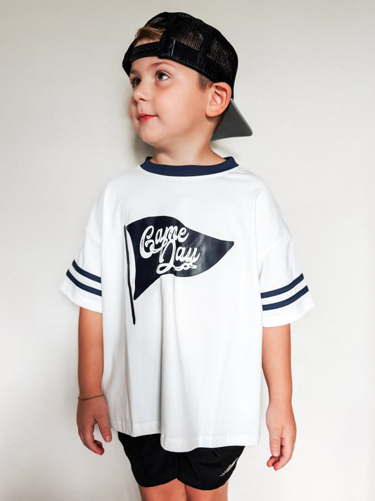 Gameday Flag Varsity Oversized Tee