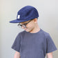 Corduroy Five-Panel Hat in Slate