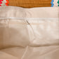 Blank Canvas Ric Rac Tote Bag with Zippered Pocket