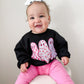Girly Ghost Trio Graphic Sweatshirt, Tee or Bubble Romper
