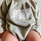 Big Brother Checkered Sweatshirt Romper