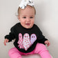 Girly Ghost Trio Graphic Sweatshirt, Tee or Bubble Romper