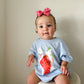 Coquette Strawberry Graphic Tee or Bubble Romper