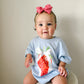 Coquette Strawberry Graphic Tee or Bubble Romper