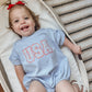 USA Daisy Oversized T-Shirt Romper