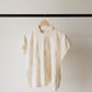 Hooded Towel | Cream Checkerboard