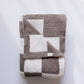 Plush Blanket | Mushroom Checkerboard