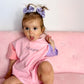Blank Organic Cotton Colorblock T-Shirt Romper