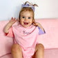 Blank Organic Cotton Colorblock T-Shirt Romper