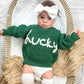 Lucky Hand Embroidered Sweater