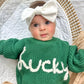 Lucky Hand Embroidered Sweater