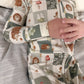 Harvest Hedgehogs Bamboo Zippy Pajamas
