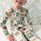 Harvest Hedgehogs Bamboo Zippy Pajamas