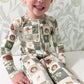 Harvest Hedgehogs Bamboo Zippy Pajamas