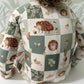 Harvest Hedgehogs Bamboo Zippy Pajamas