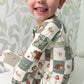 Harvest Hedgehogs Bamboo Zippy Pajamas