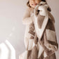 Plush Blanket | Mushroom Checkerboard