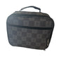 Black + Gray Check Bolt Lunch Box