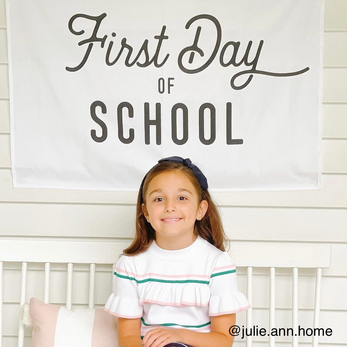 First Day of School Banner