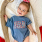 USA Daisy Oversized T-Shirt Romper