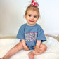 USA Daisy Oversized T-Shirt Romper