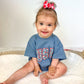 USA Daisy Oversized T-Shirt Romper