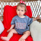 USA Daisy Oversized T-Shirt Romper