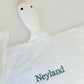 Custom Embroidered Modal Goose Lovey