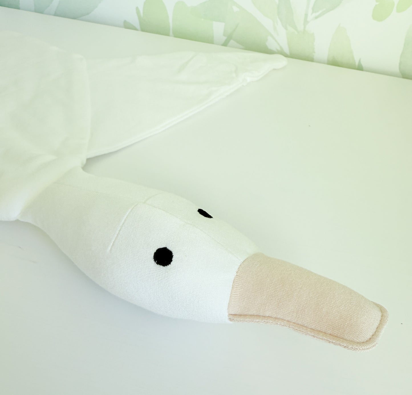 Custom Embroidered Modal Goose Lovey