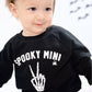 Organic Cotton Spooky Mini Crewneck Sweatshirt