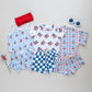 Cargo Shorts Set | Patriotic Vibes