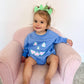 Pastel Gingham Jack O'Lantern Crewneck Sweatshirt or Romper