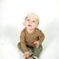 LONG SLEEVE HOODIE- Mocha