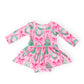 Jingle Bows L/S Twirl Bodysuit