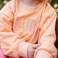 Custom Embroidered Creamsicle Tee, Bubble Romper or Sweatshirt