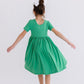 Kelly Green S/S Pocket Twirl Dress