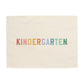 Kindergarten Banner