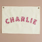 Custom Canvas Name Banner - Daisy Font