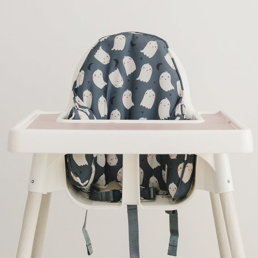 Black Ghost Print IKEA Antilop Cushion Cover