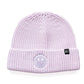 Lavender Ice Smiley Beanie