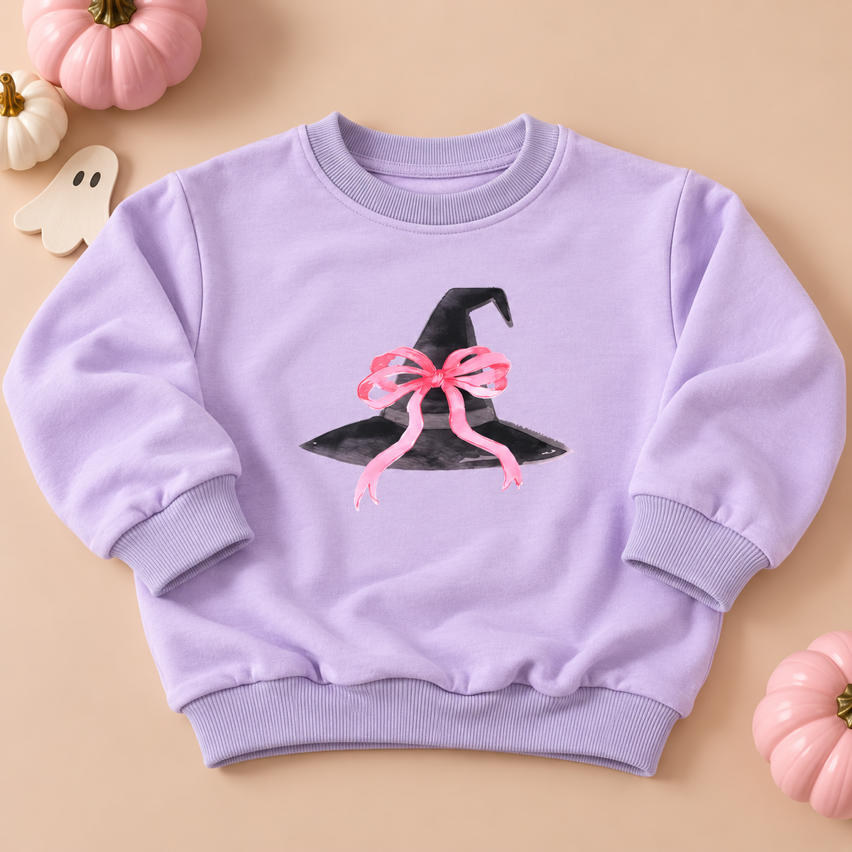 Witch Hat Sweatshirt - Bubble Romper or Crewneck