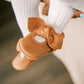 Zion Knotted Bow Baby Shoe