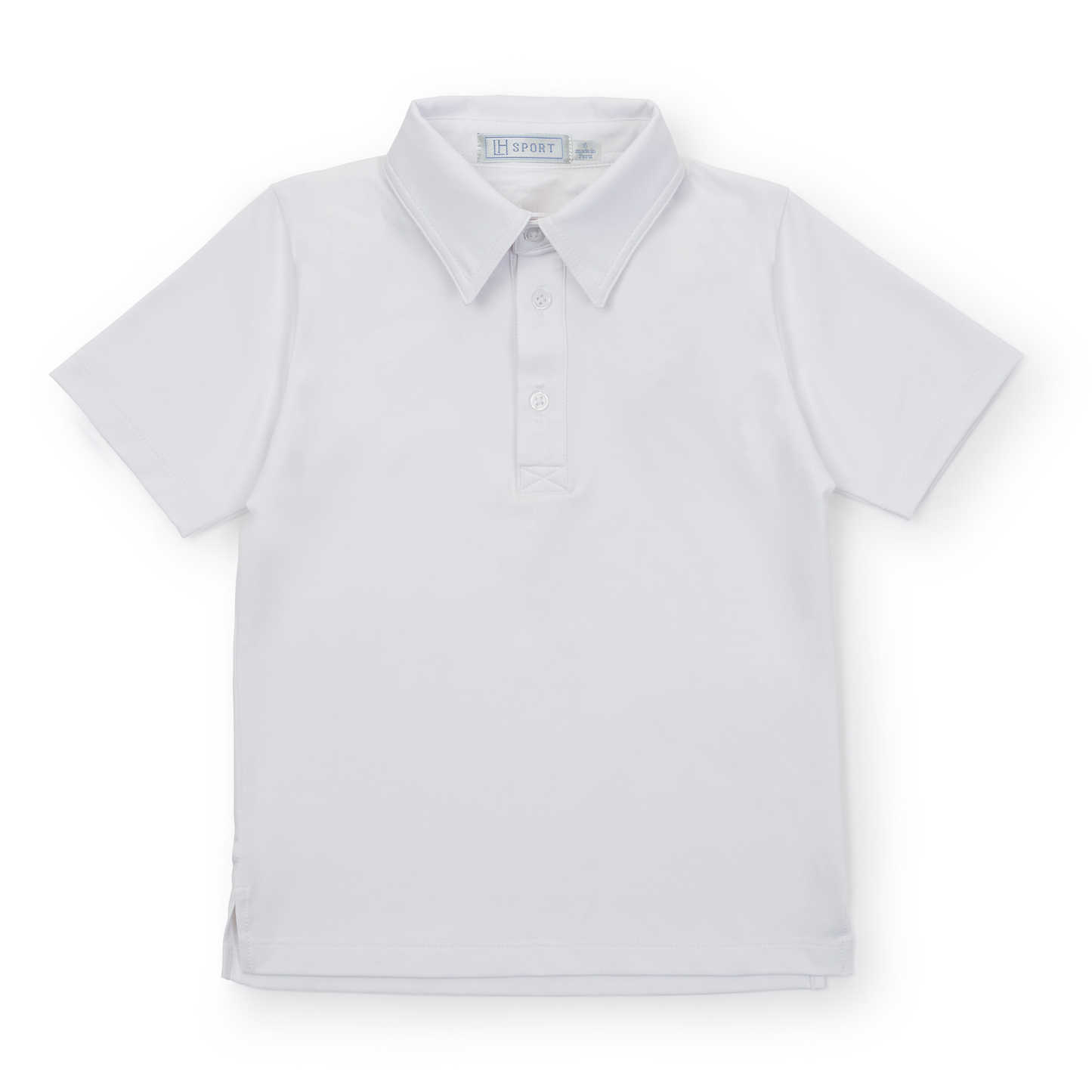 Will Boys' Performance Polo by LH Sport - White