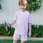 Charles Boys' Short Set - American Flag