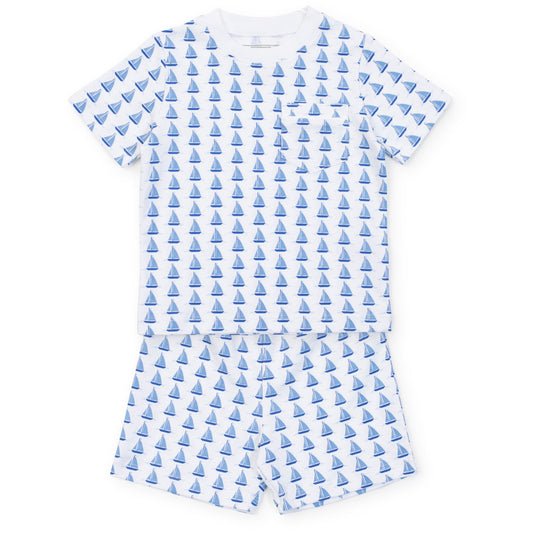 Charles Boys' Short Set - Sailing Away