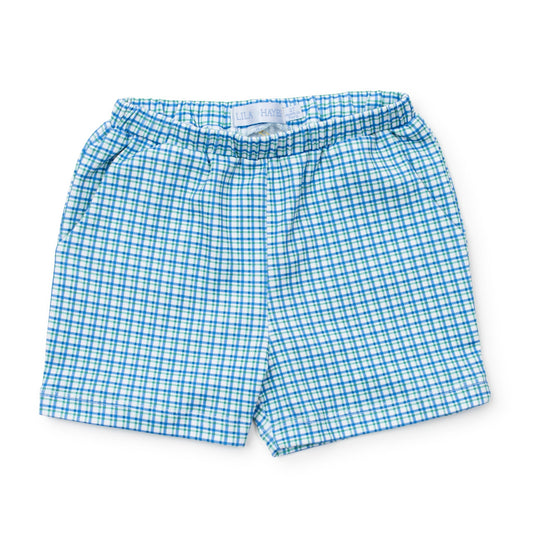 Sawyer Boys' Play Shorts - Hampton Plaid
