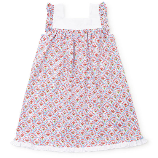 Caroline Girls' Dress - Bunting Floral