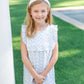 Piper Girls' Dress - Palm Tree Isle