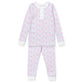 Alden Girls' Pajama Pant Set - Sandcastles Pink