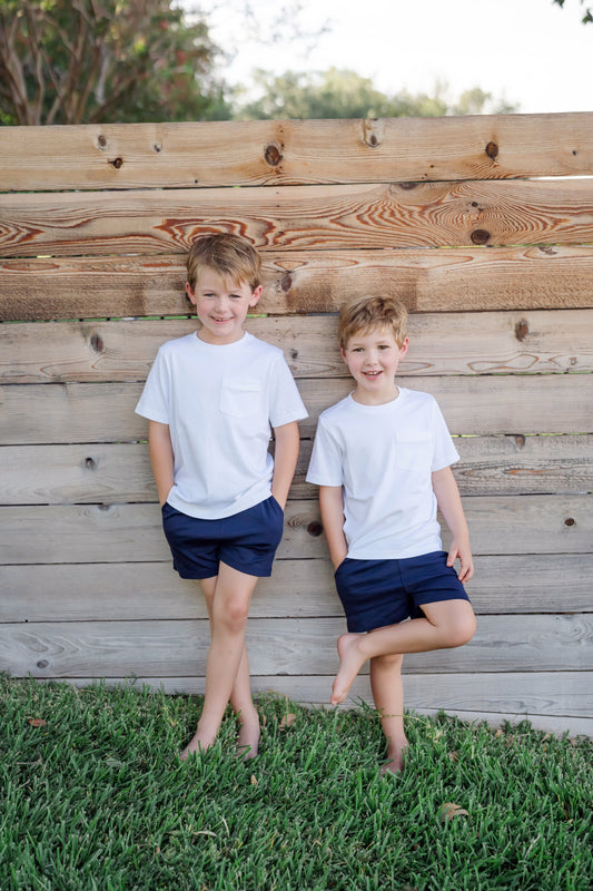 Sawyer Boys' Play Shorts - Navy